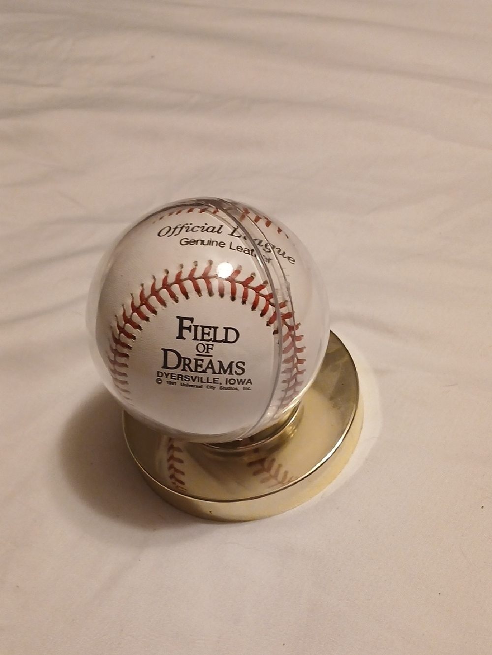 Field of Dreams Official League Baseball - White with Red Stitching